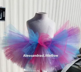 3 colored tutu skirt