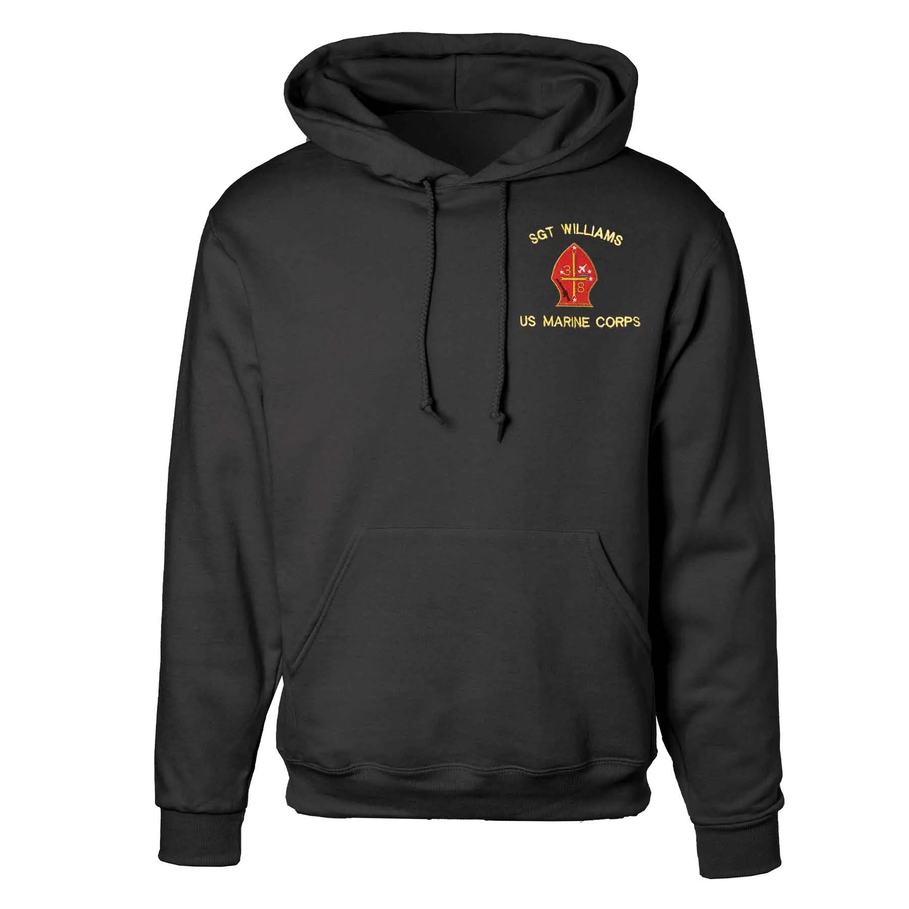 3rd Battalion 8th Marines Embroidered Hoodie