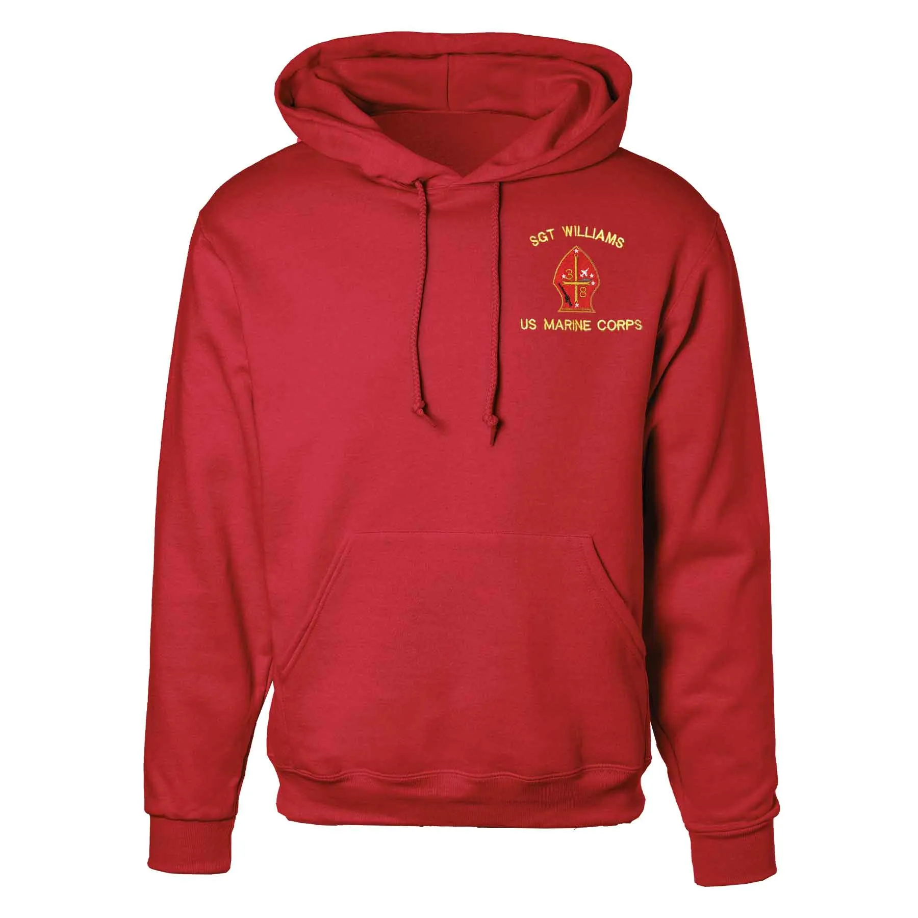 3rd Battalion 8th Marines Embroidered Hoodie