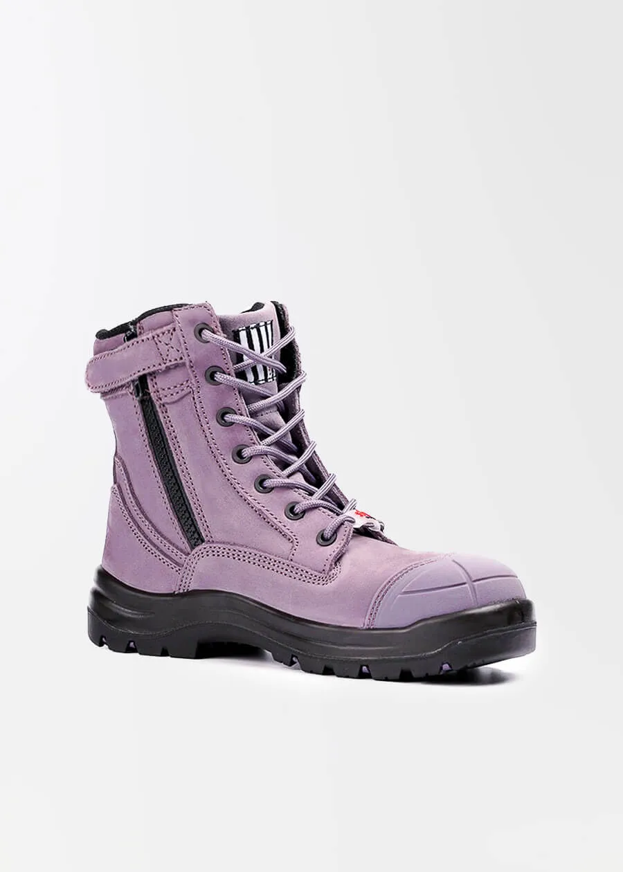 Achieves: womens safety work boots (zip)