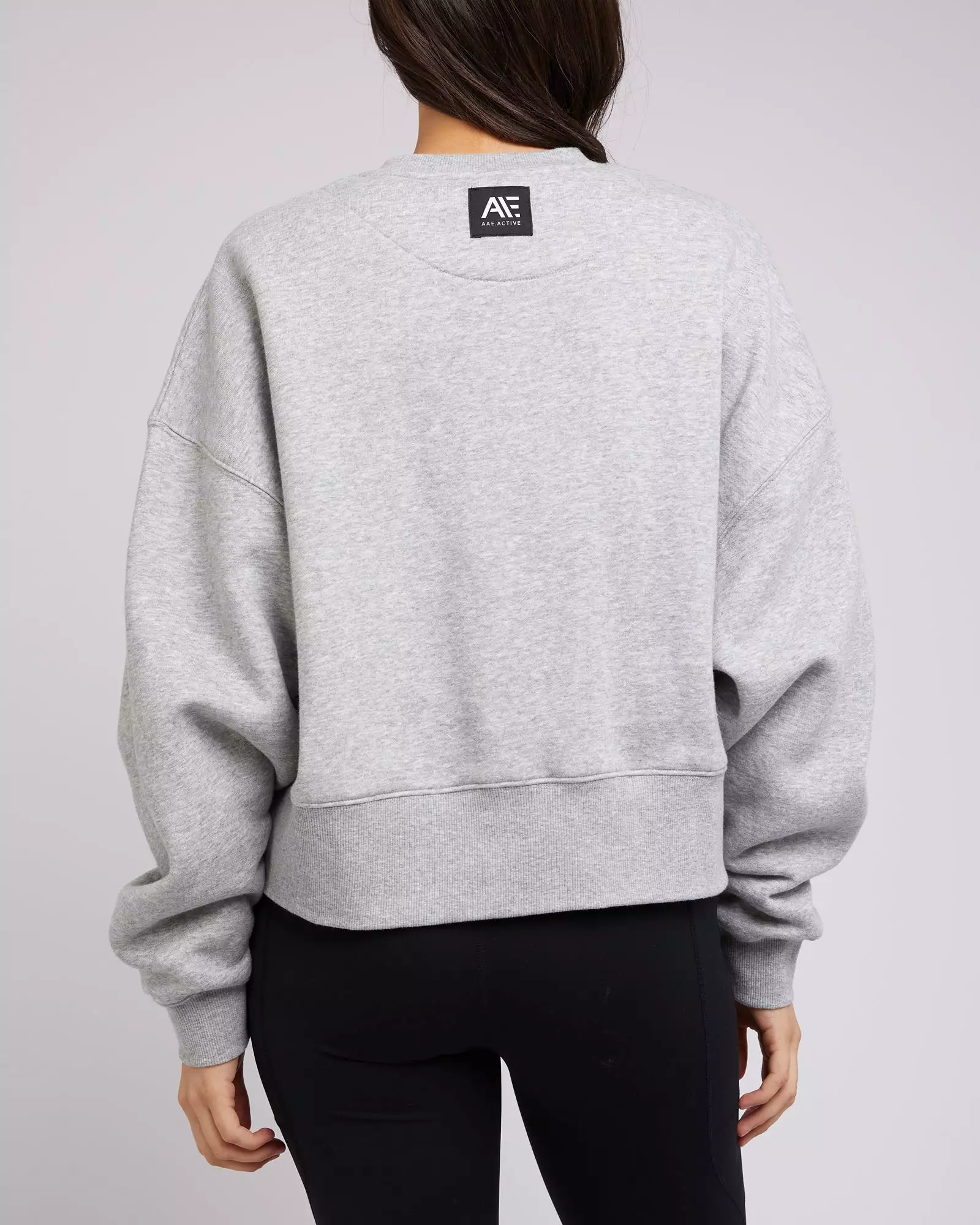 Active Tonal Sweater Grey Marle