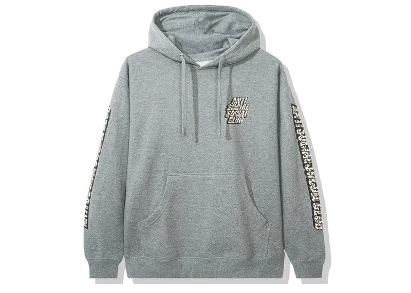 Anti Social Social Club Kitten Hoodie Grey