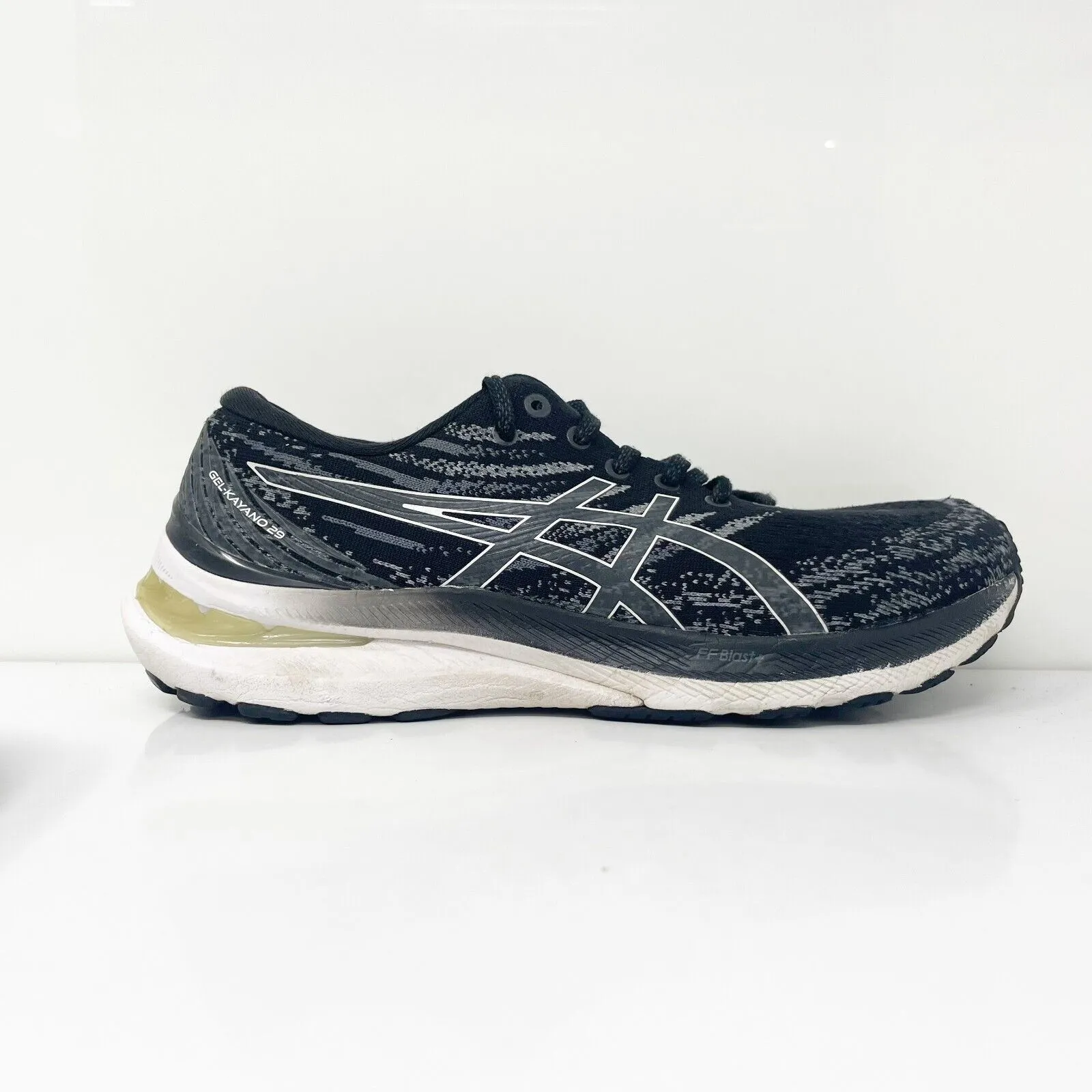 Asics Womens Gel Kayano 29 1012B272 Black Running Shoes Sneakers Size 9