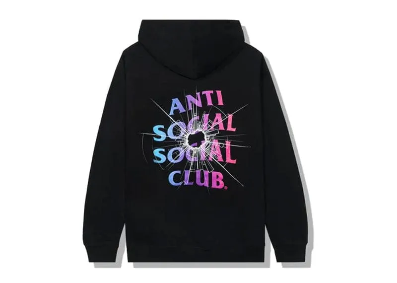 ASSC Shattered Glasses Logo Theories Black Hoodie