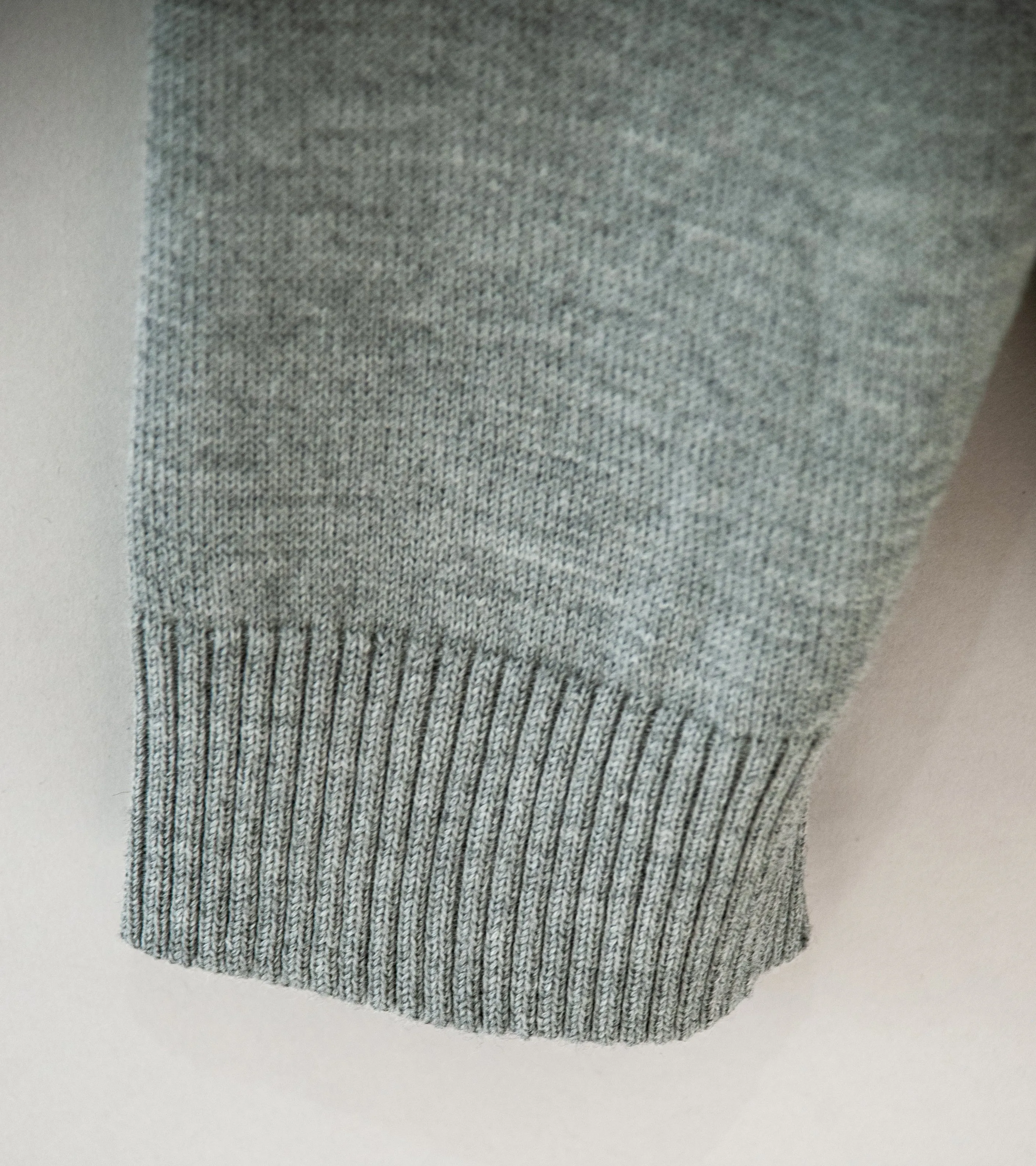 Aton 'Drivers Knit' (Charcoal Gray Wool Washi)