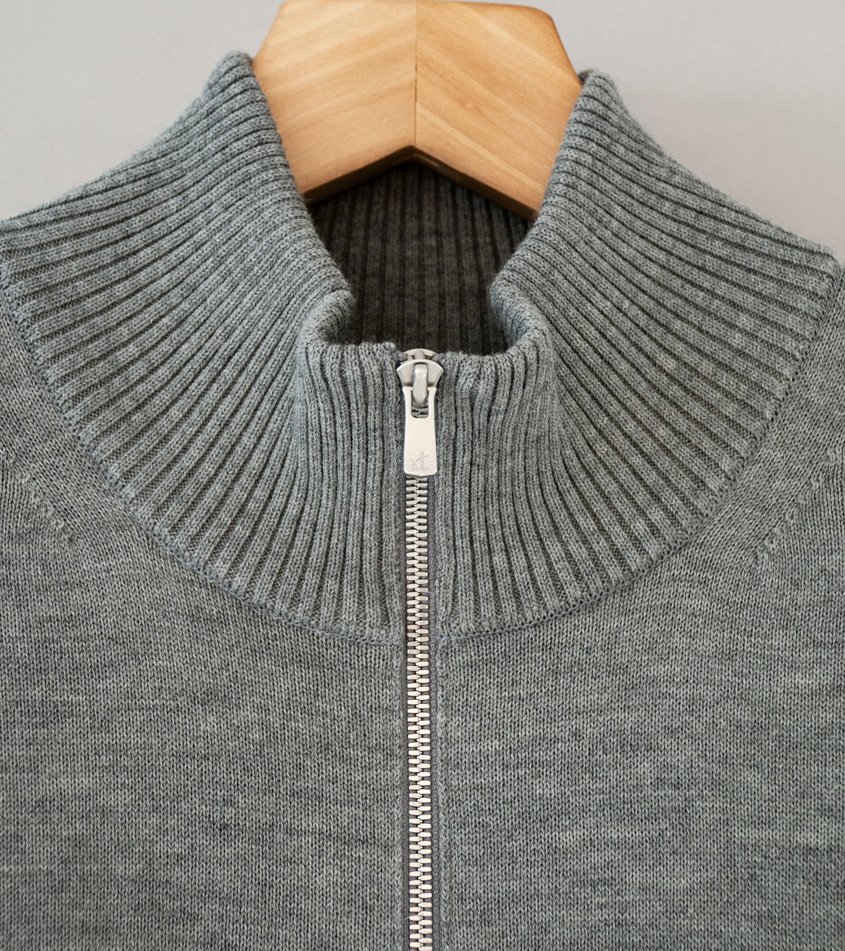 Aton 'Drivers Knit' (Charcoal Gray Wool Washi)