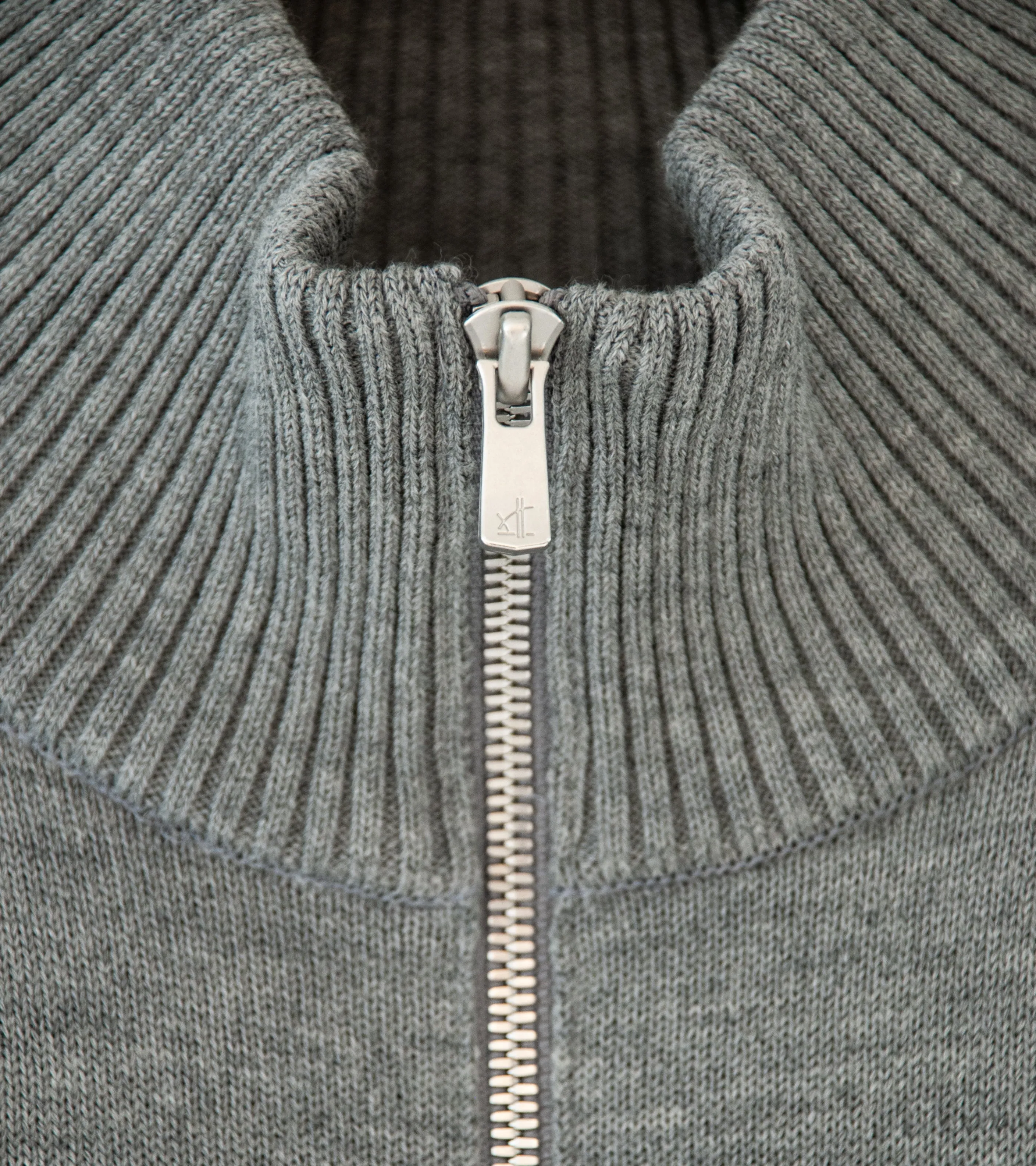 Aton 'Drivers Knit' (Charcoal Gray Wool Washi)