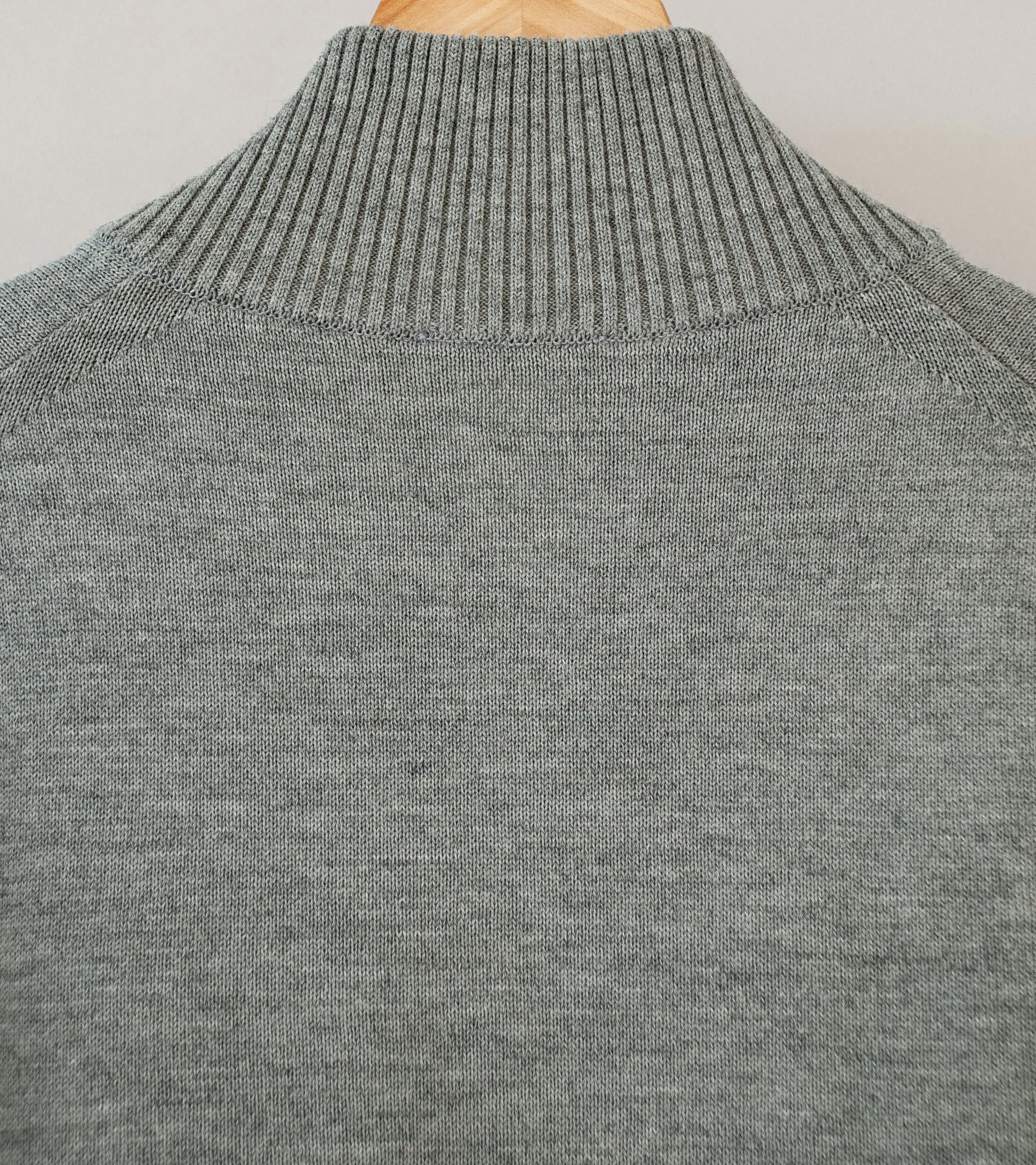 Aton 'Drivers Knit' (Charcoal Gray Wool Washi)