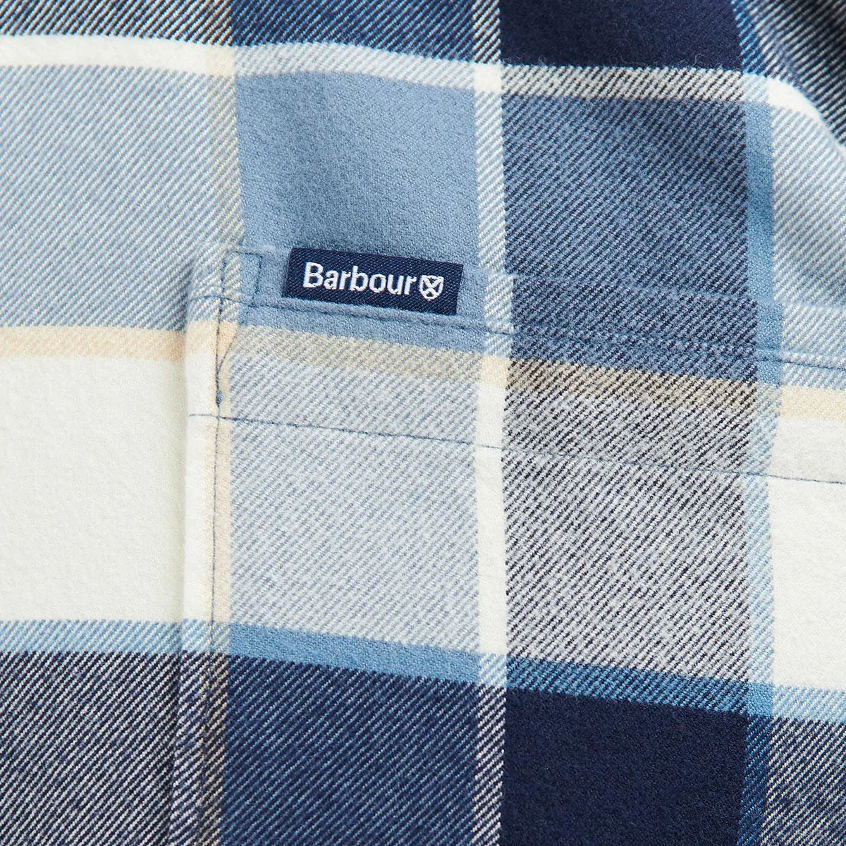 Barbour - Valley Tailored Fit Shirt in Blue