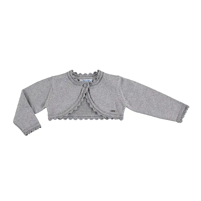 Basic knit cardigan - Steel