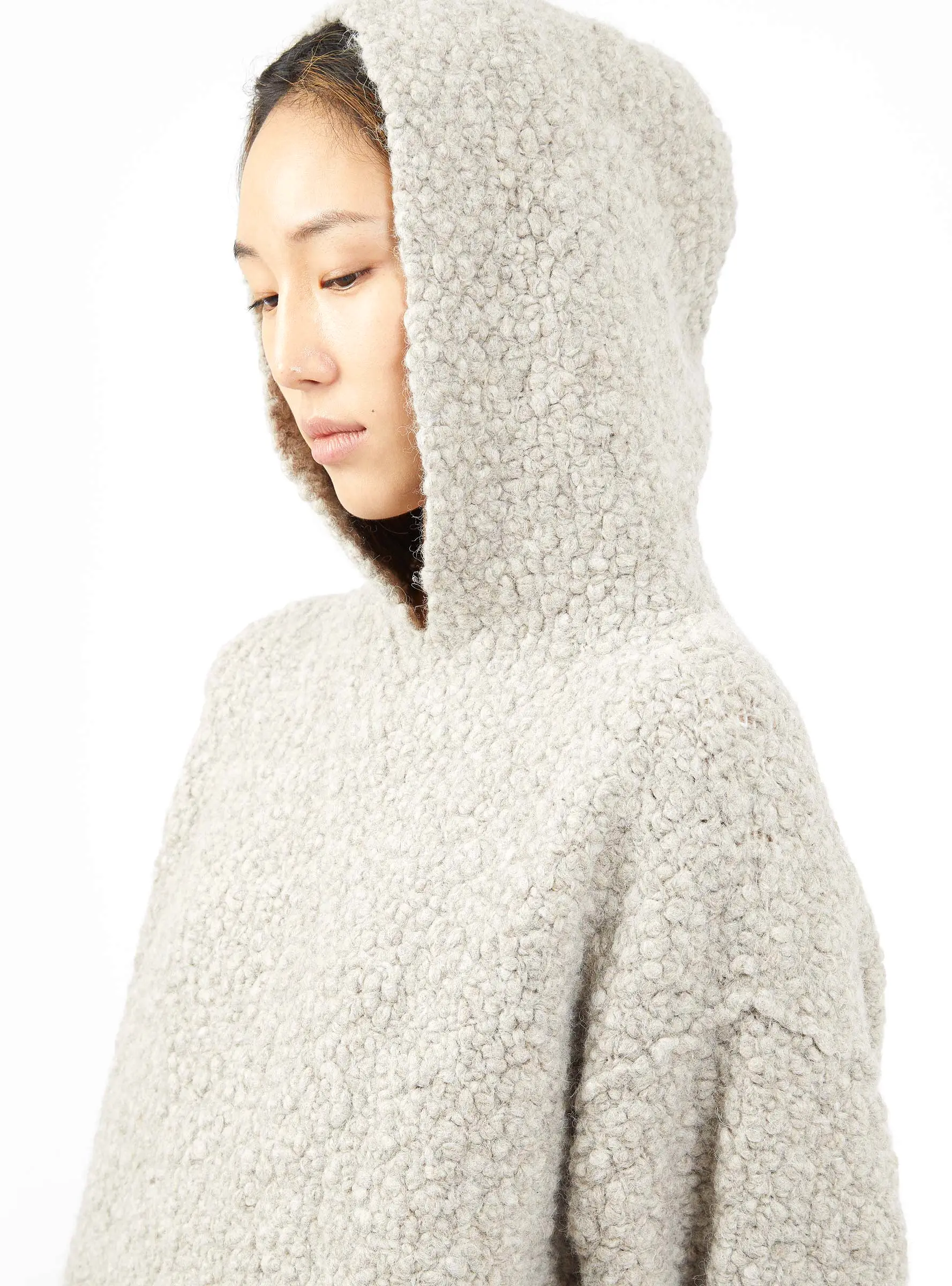 Berber Hooded Sweater Grey