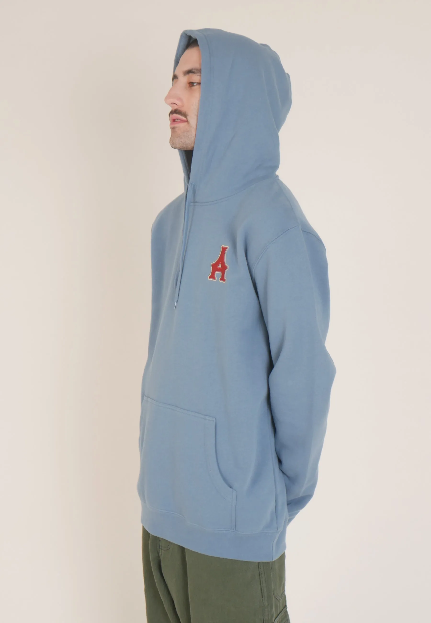 Big A Hoodie - slate