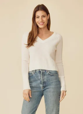 Blakely Cashmere V-Neck Sweater