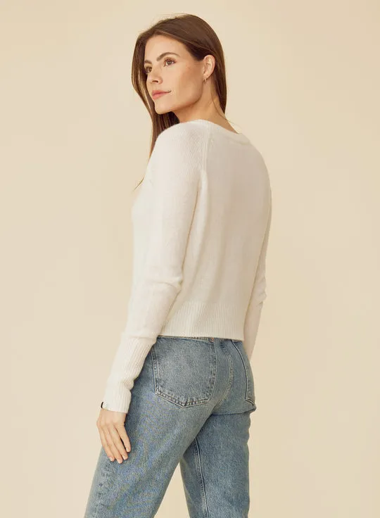 Blakely Cashmere V-Neck Sweater