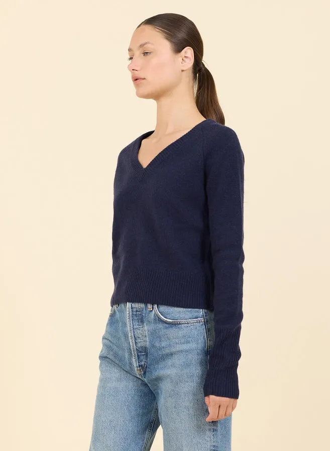 Blakely Cashmere V-Neck Sweater