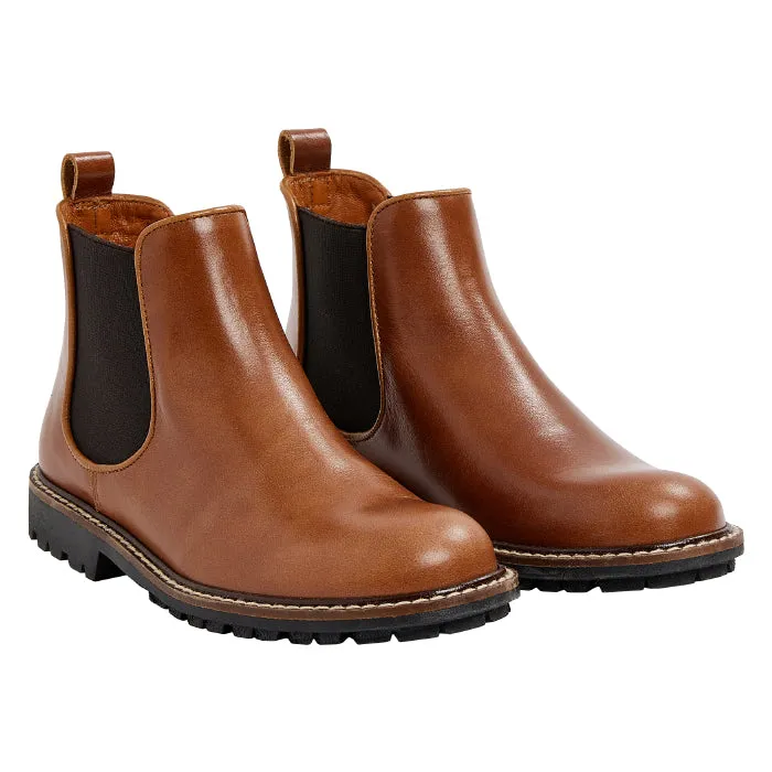 Bonpoint Child Mathis Boots Caramel Brown