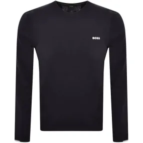 BOSS Ever X Knit Jumper Navy