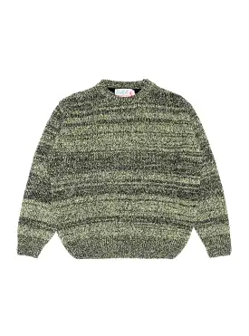 Boucle Sweater Green Mix