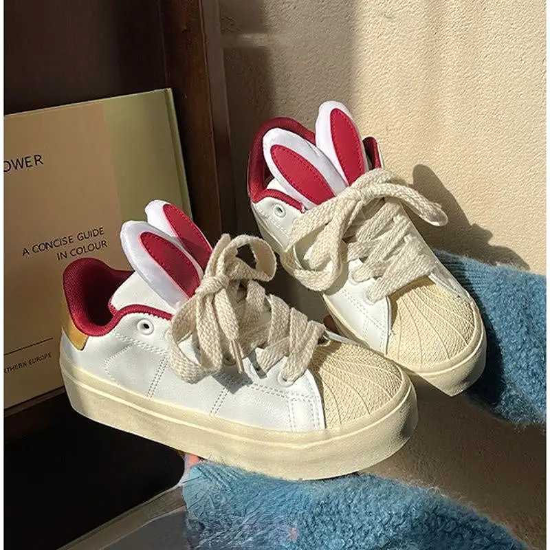 Bunny Rabbit Ear Sneakers Shoes - Kimi