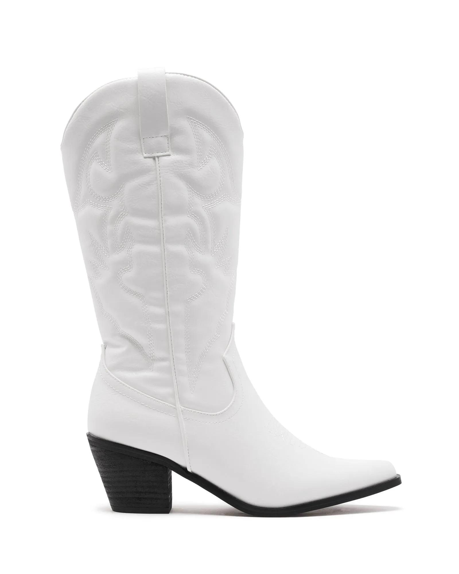 Clayton Western Boot White - PRE ORDER DUE FOR DISPATCH 1 JAN