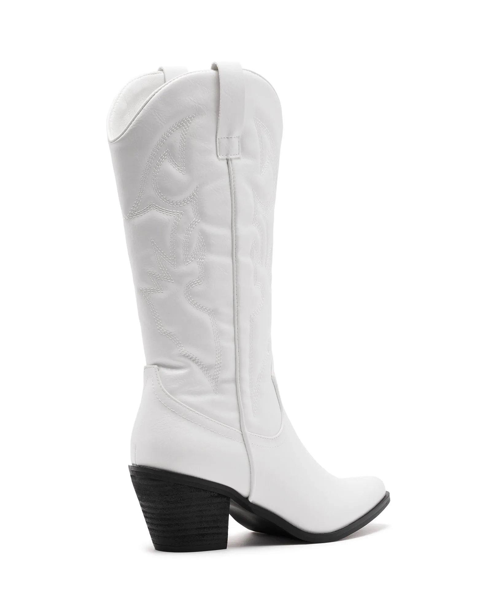 Clayton Western Boot White - PRE ORDER DUE FOR DISPATCH 1 JAN