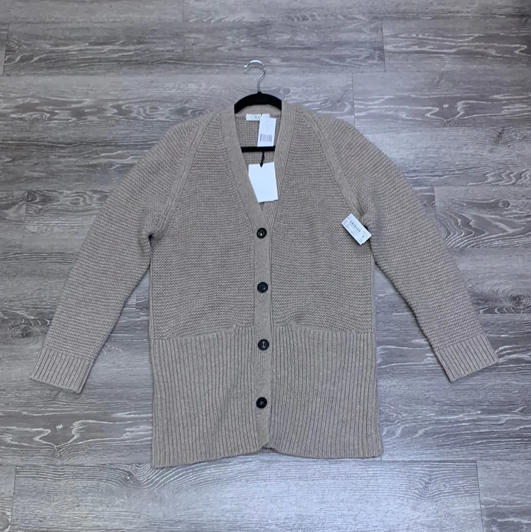 CO Wool Knit Cardigan Sweater - medium