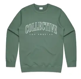 Collective Essentials Puff Crewneck Sweater - Seafoam