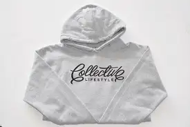 Collective Lifestyle Athletic Heather Script Hoodie