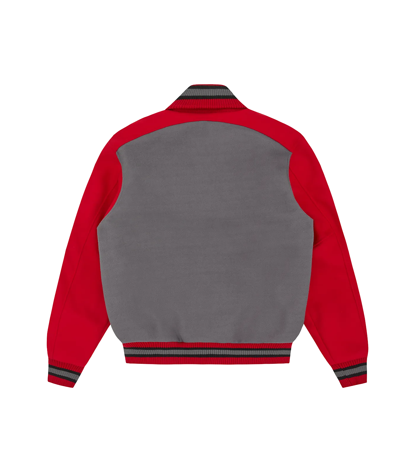 COLLEGE VARSITY JACKET - RED