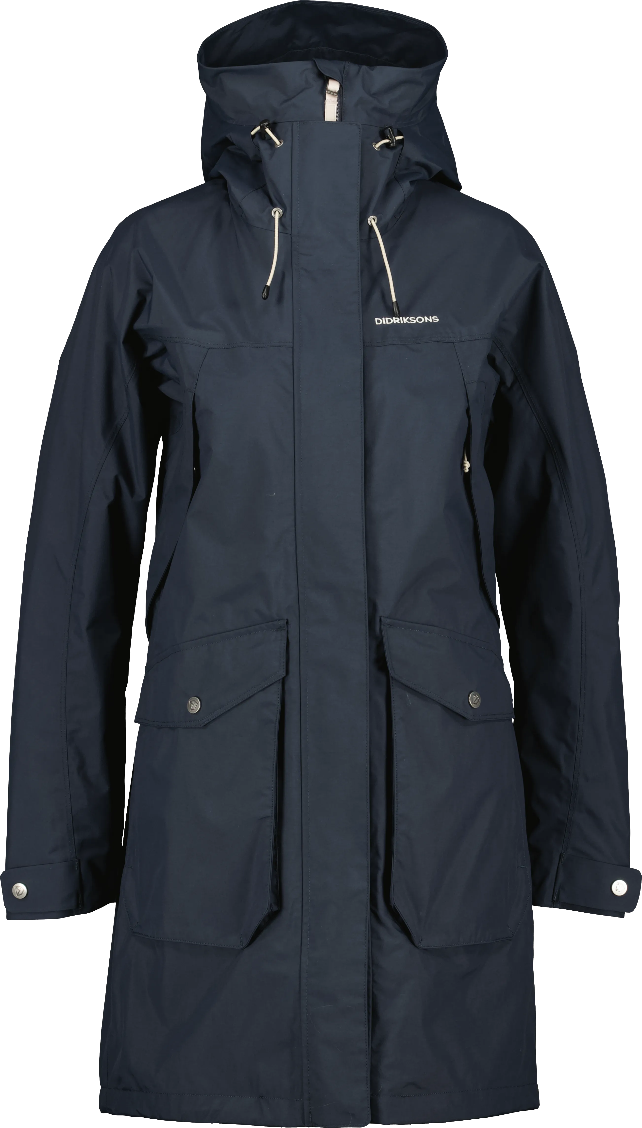 Didriksons Women's Thelma Parka 10 Dark Night Blue | Buy Didriksons Women's Thelma Parka 10 Dark Night Blue here | Out