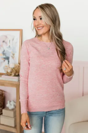 Easy To Remember Lightweight Sweater- Pink