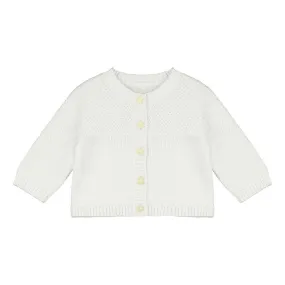 EMILE ET ROSE Cypres Knit Cardigan - White