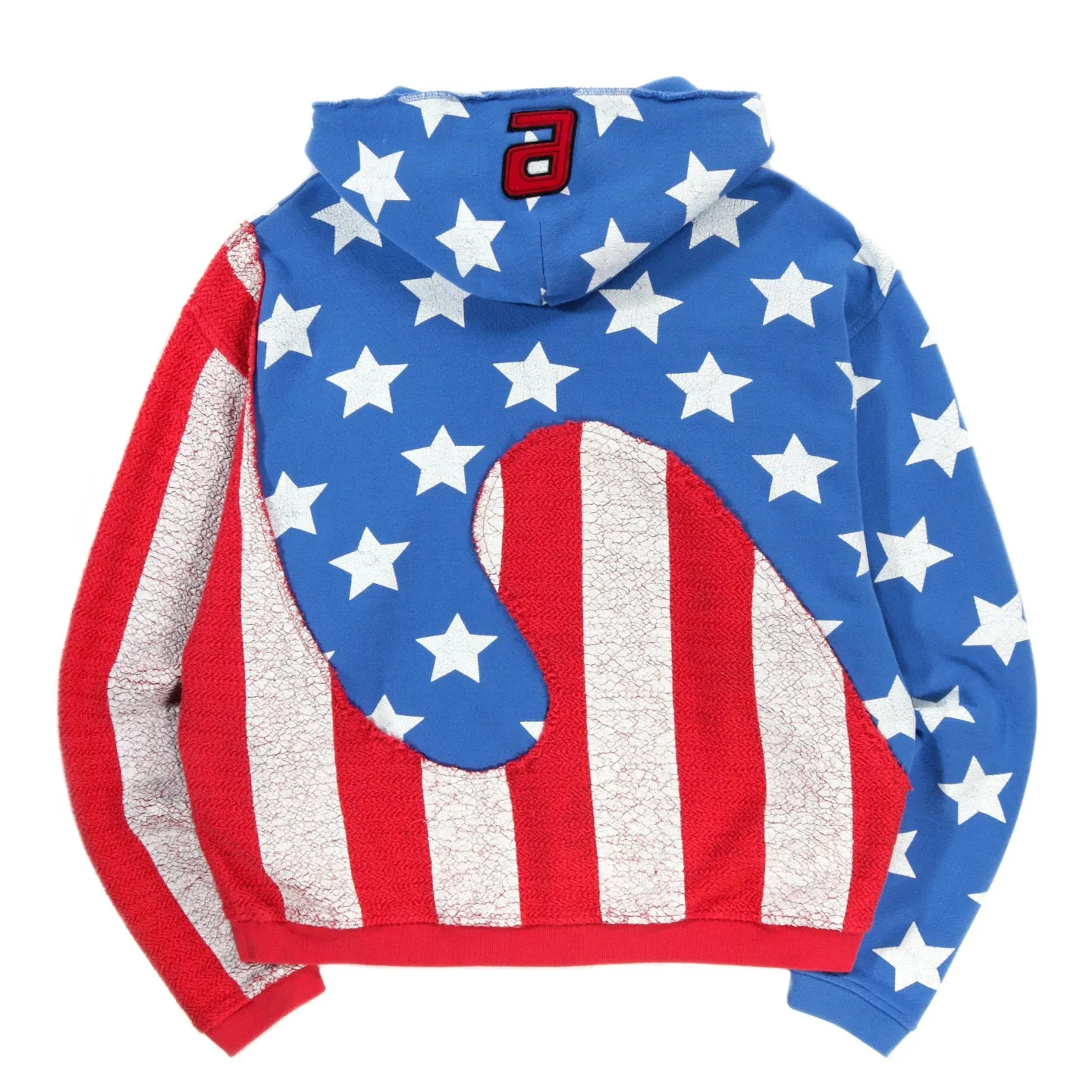 ERL STARS AND STRIPES SWIRL HOODIE