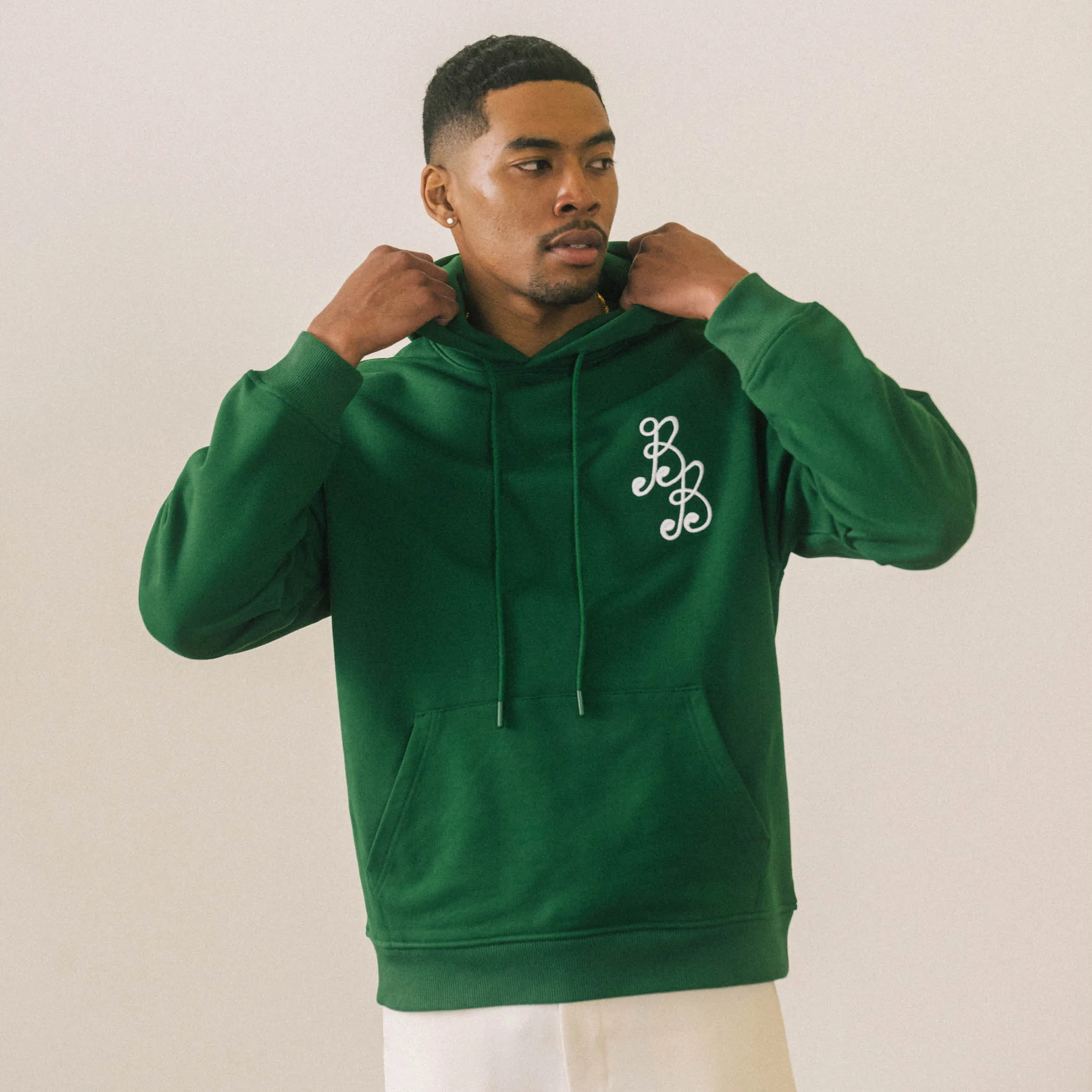 Essentials Hoodie - Eden Green