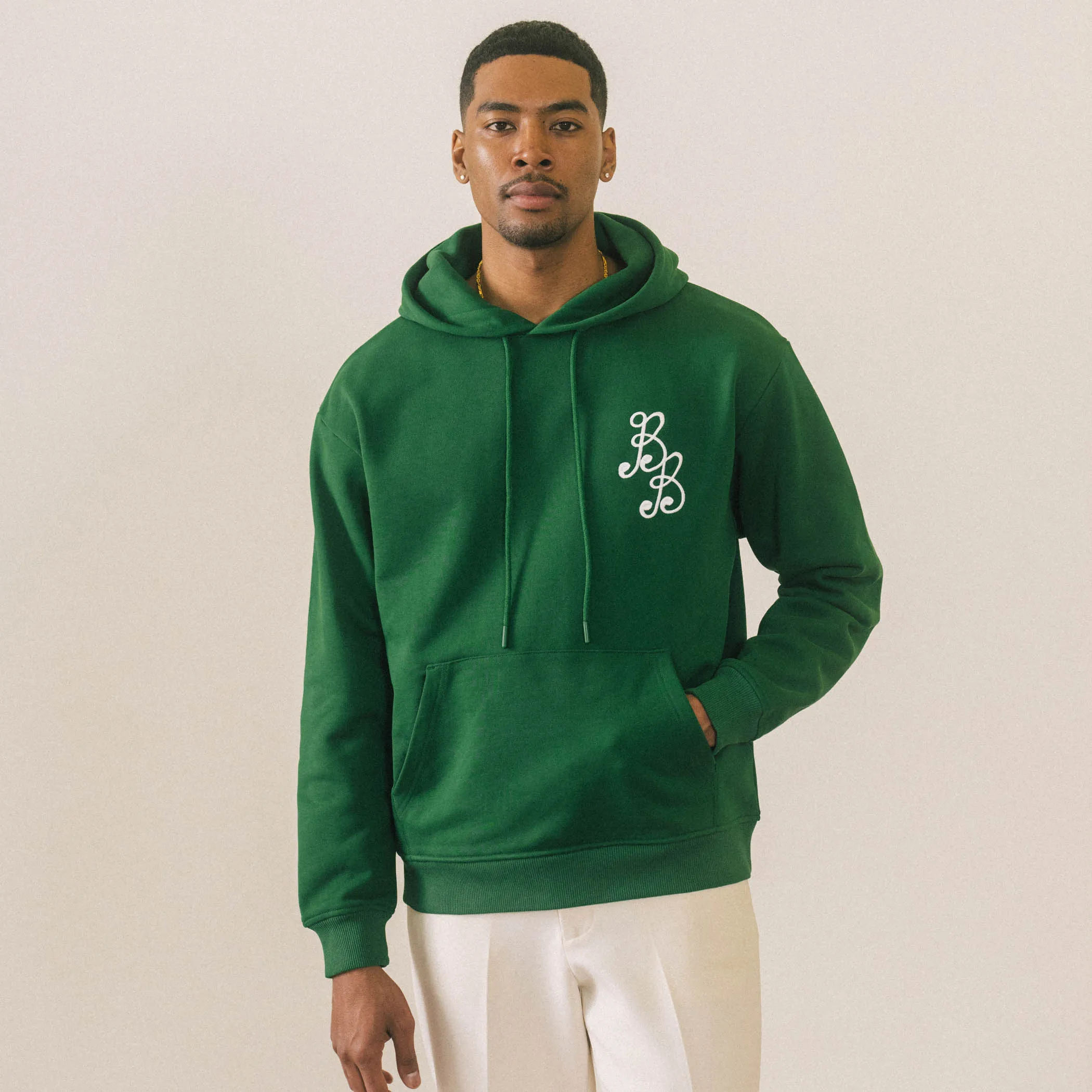 Essentials Hoodie - Eden Green