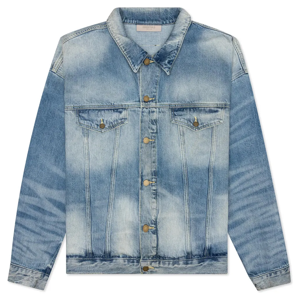 Essentials Trucker Jacket - Indigo