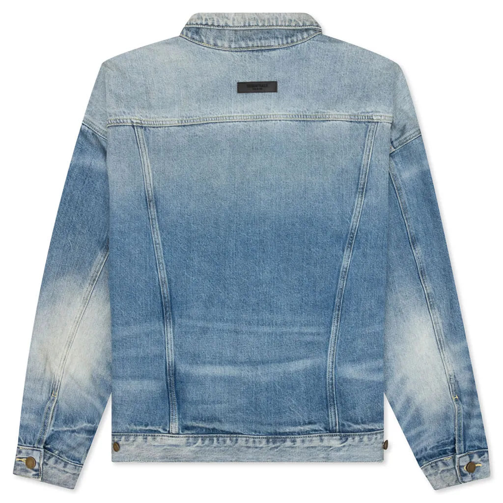 Essentials Trucker Jacket - Indigo