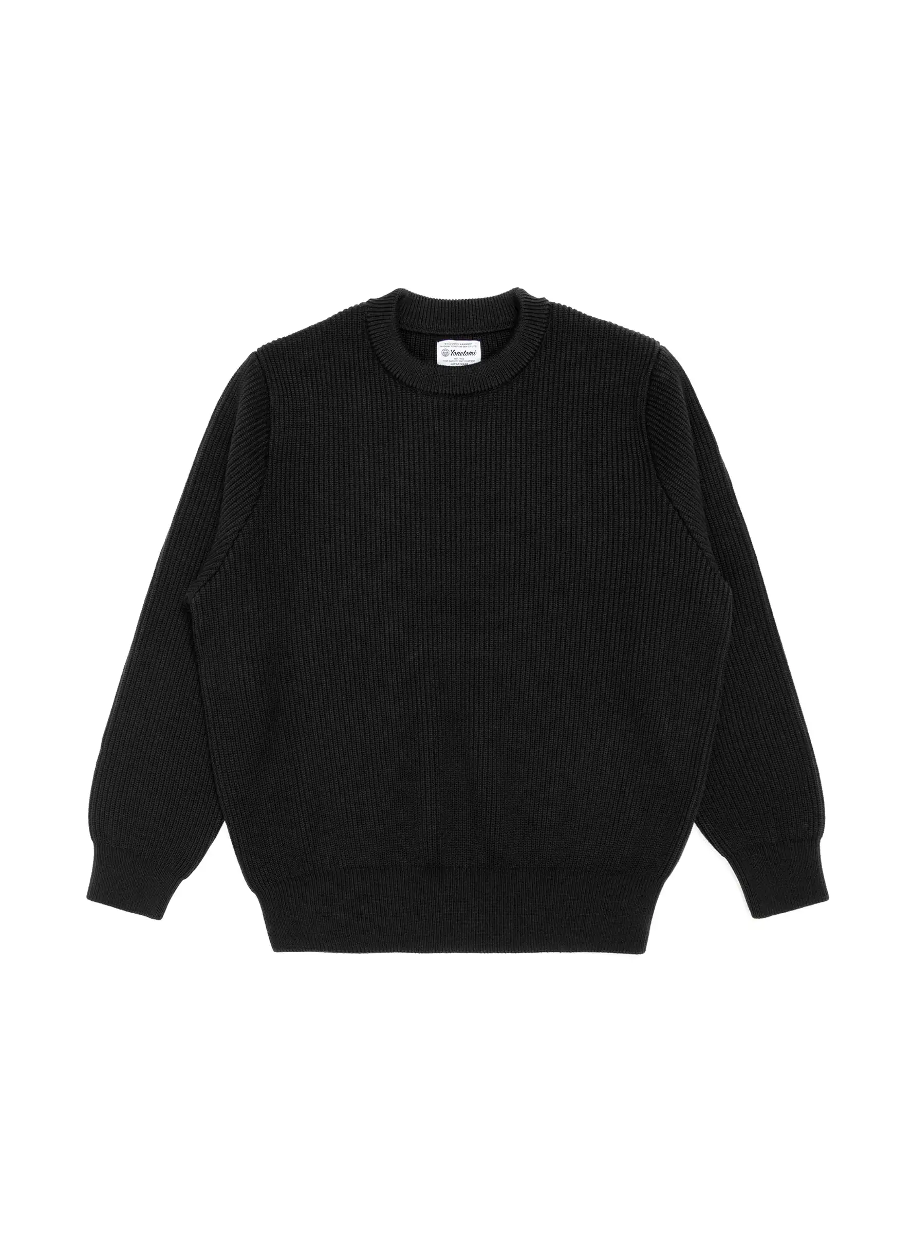 Extra Fine Wool Sweater Black