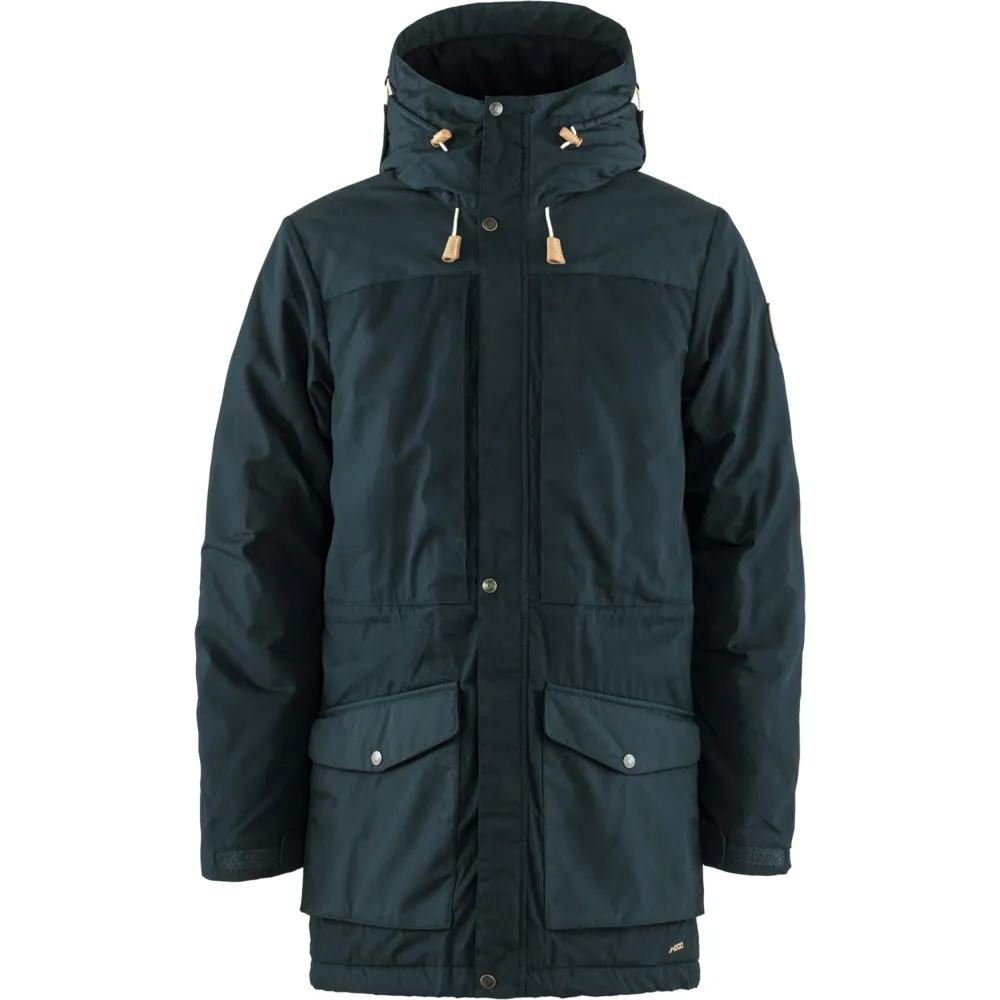 Fjällräven Men's Singi Wool Padded Parka Dark Navy | Buy Fjällräven Men's Singi Wool Padded Parka Dark Navy here | Out