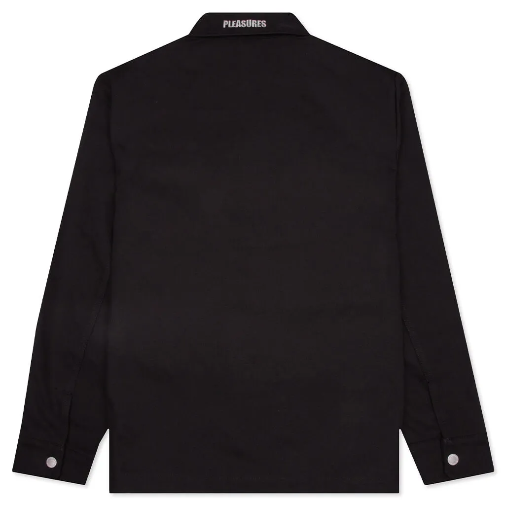 Flirt Work Jacket - Black