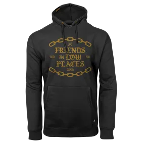 Friends in Low Places Hoodie - Black/Gold