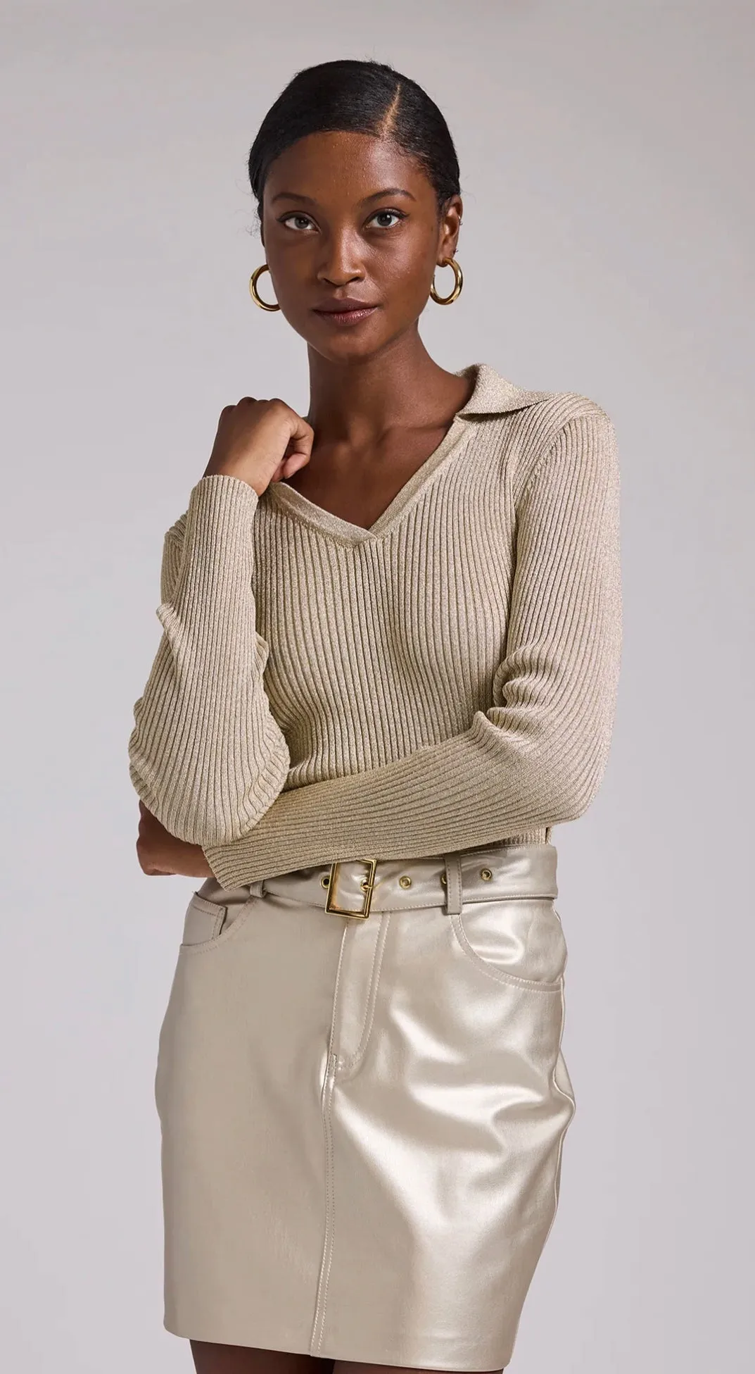 Generation Love - Wyatt Sweater - Pale Gold