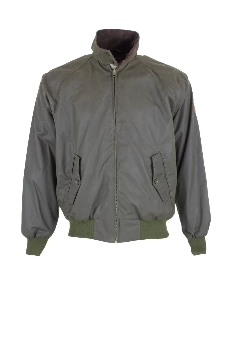 HARRINGTON WAX JACKET OLIVE