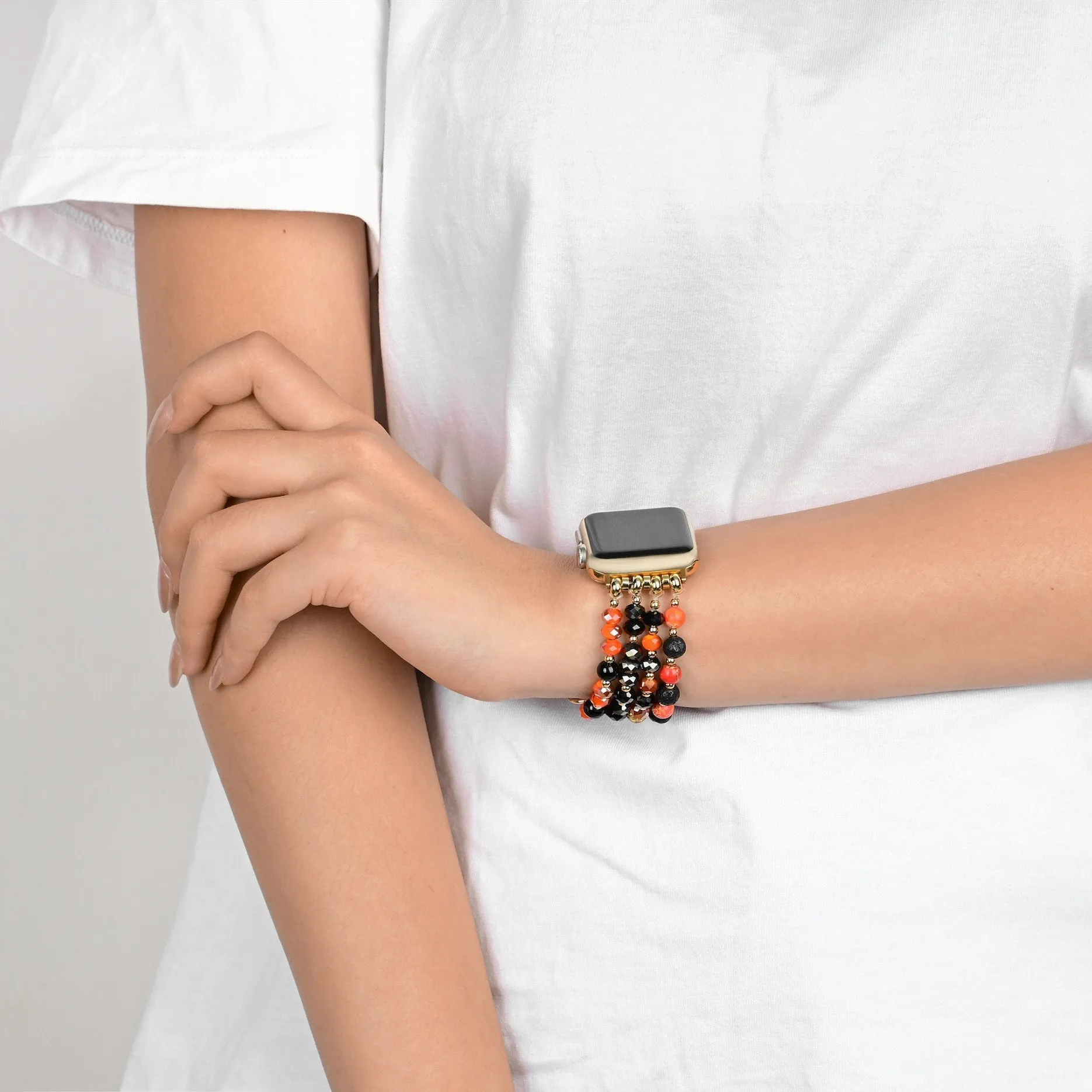 Haunting Elegance Stretch Apple Watch Strap