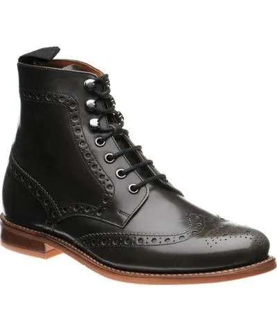 Herring Shoes Steeperton rubber-soled brogue boots