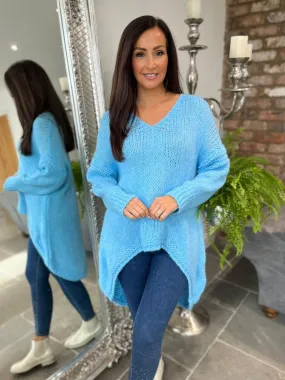 Hi-Lo Knitted Jumper Alexia