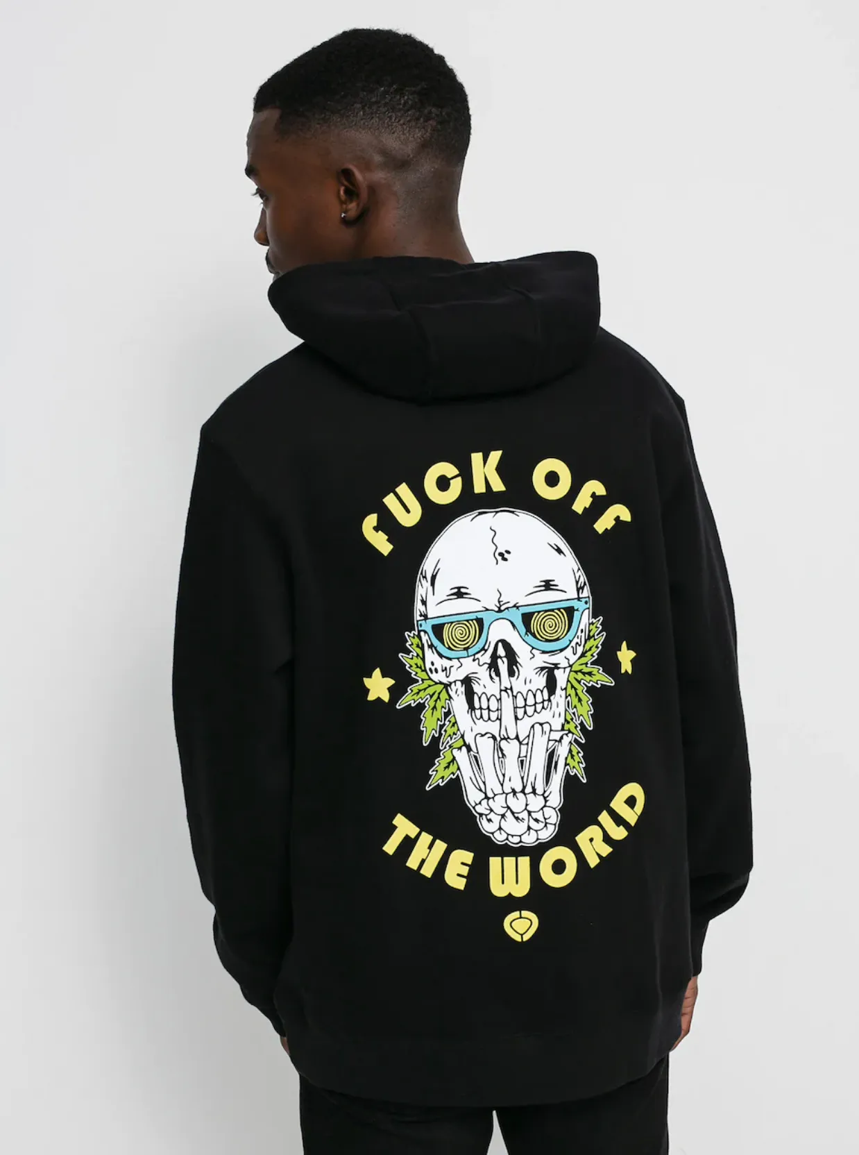 Hoodie F*CK OFF - Black