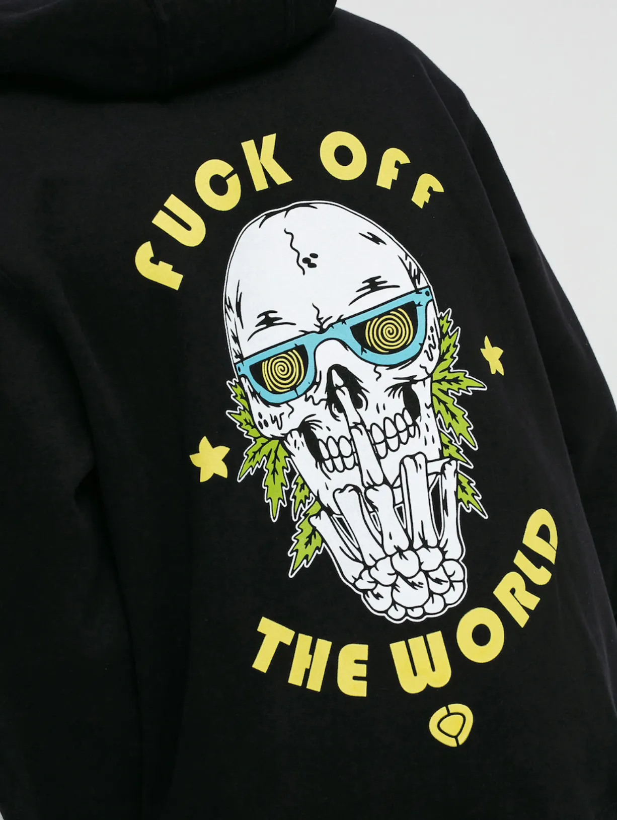 Hoodie F*CK OFF - Black