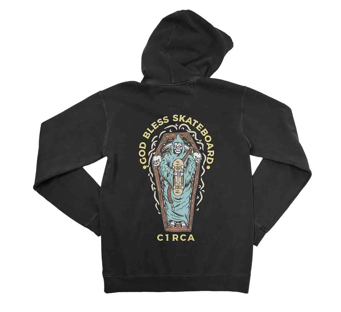 Hoodie GOD BLESS - Black