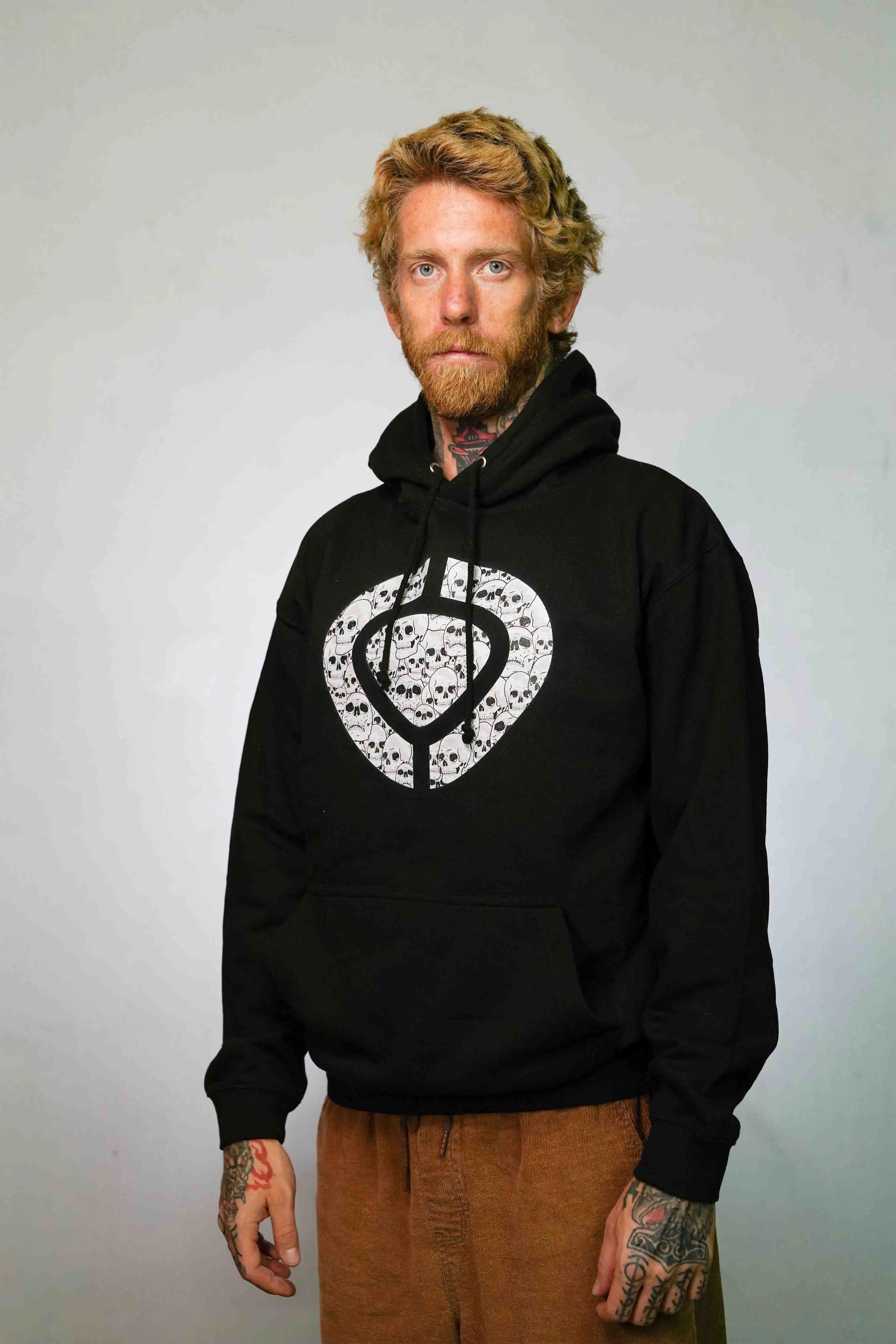 Hoodie ICON SKULL - Black